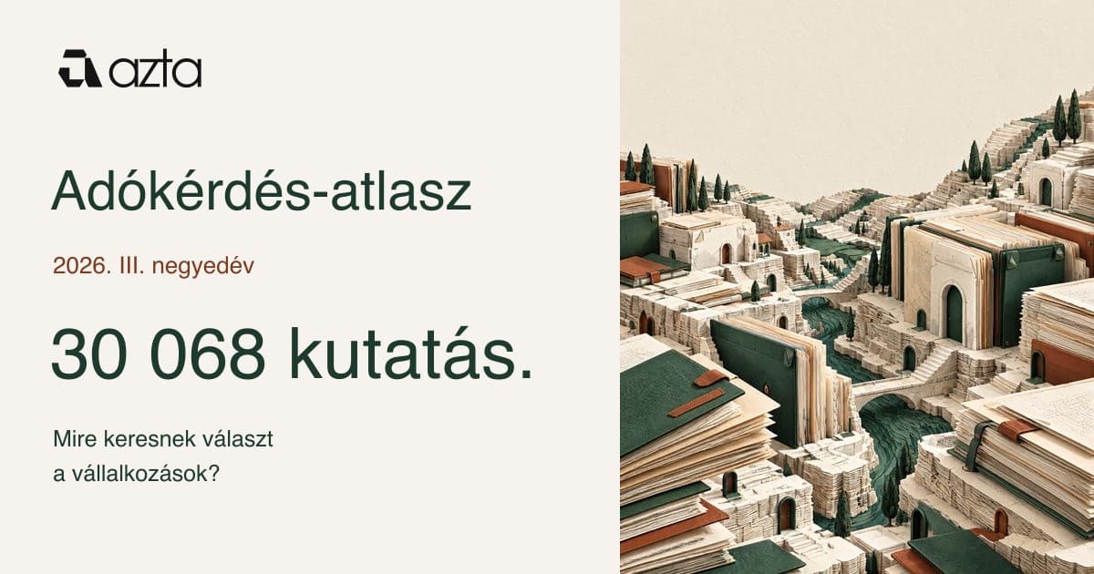 azta Adókérdés-atlasz, 2026. III. negyedév